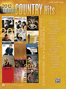 2012 Greatest Country Hits piano sheet music cover